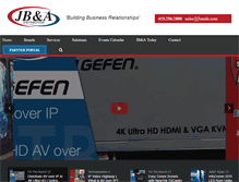 Tablet Screenshot of jbanda.com